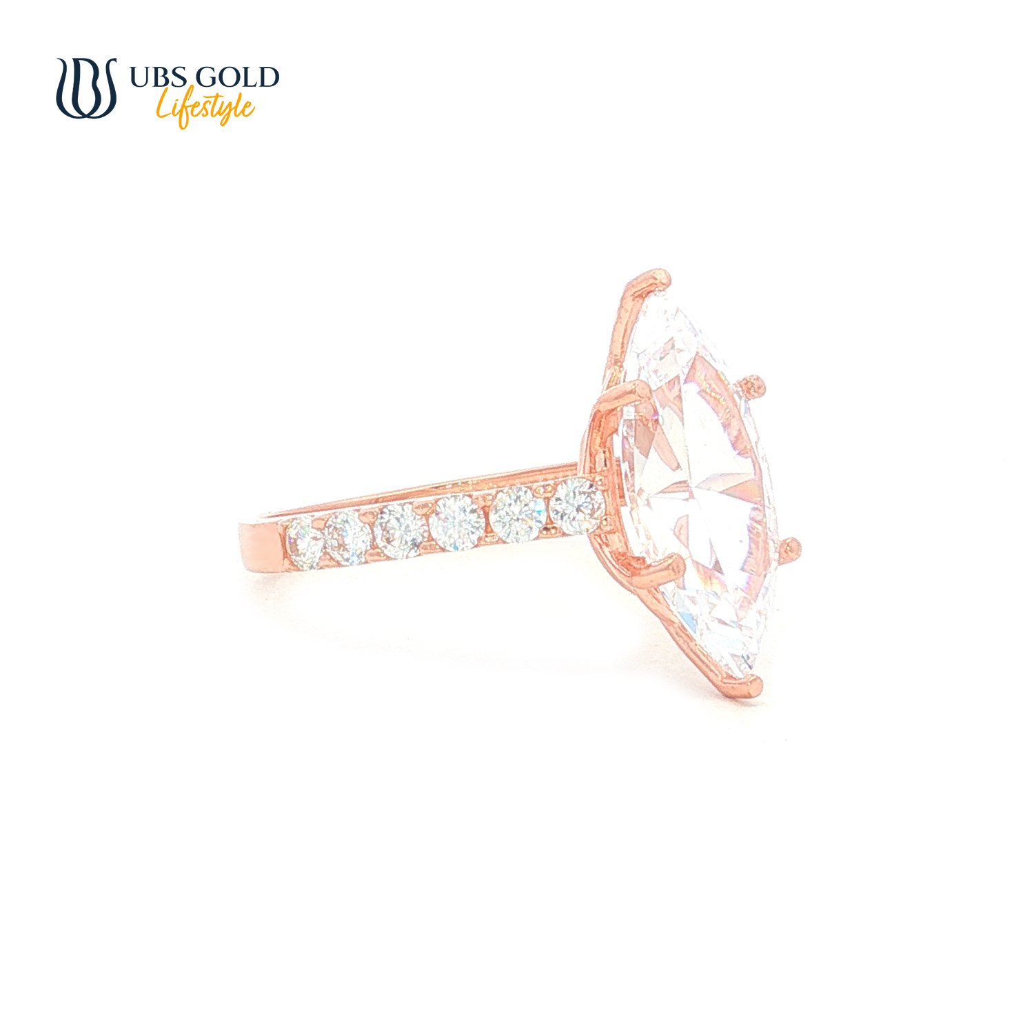 UBS Gold Cincin Emas - Cc17538 - 17K