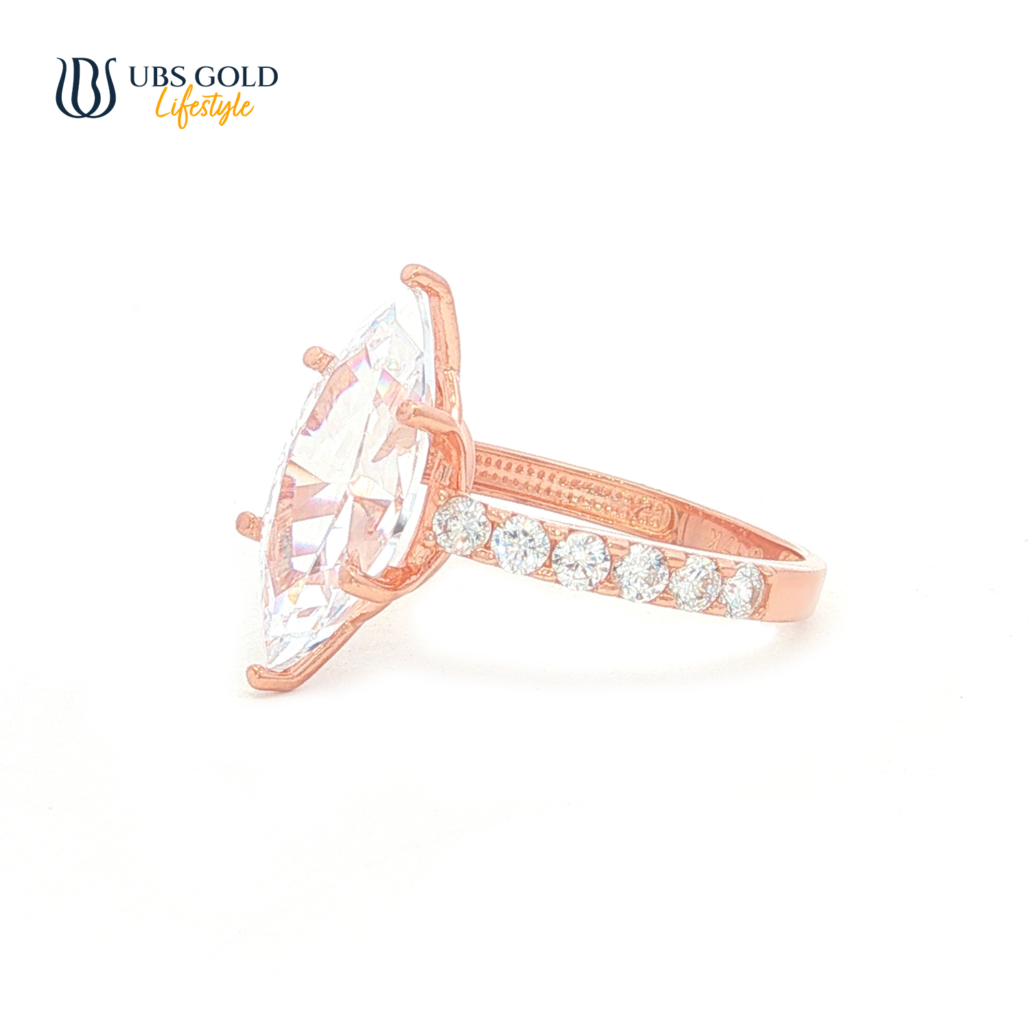 UBS Gold Cincin Emas - Cc17538 - 17K