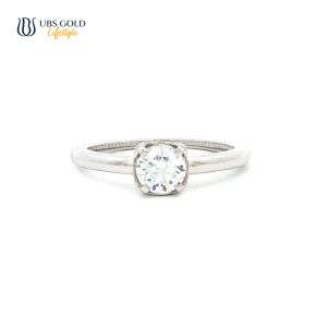 UBS Gold Cincin Emas Solitaire - Cc17551 - 17K