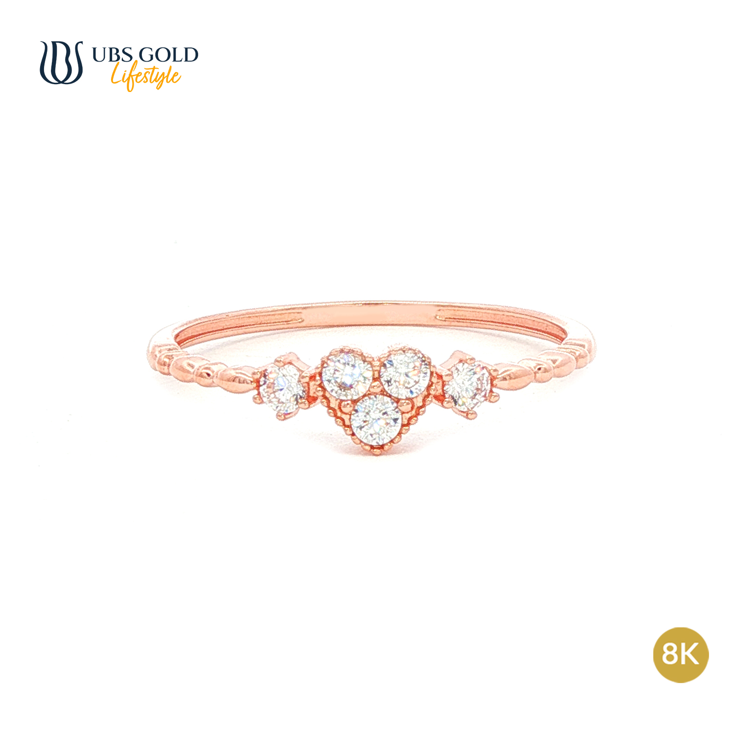 UBS Gold Cincin Emas - Cc17561K - 8K