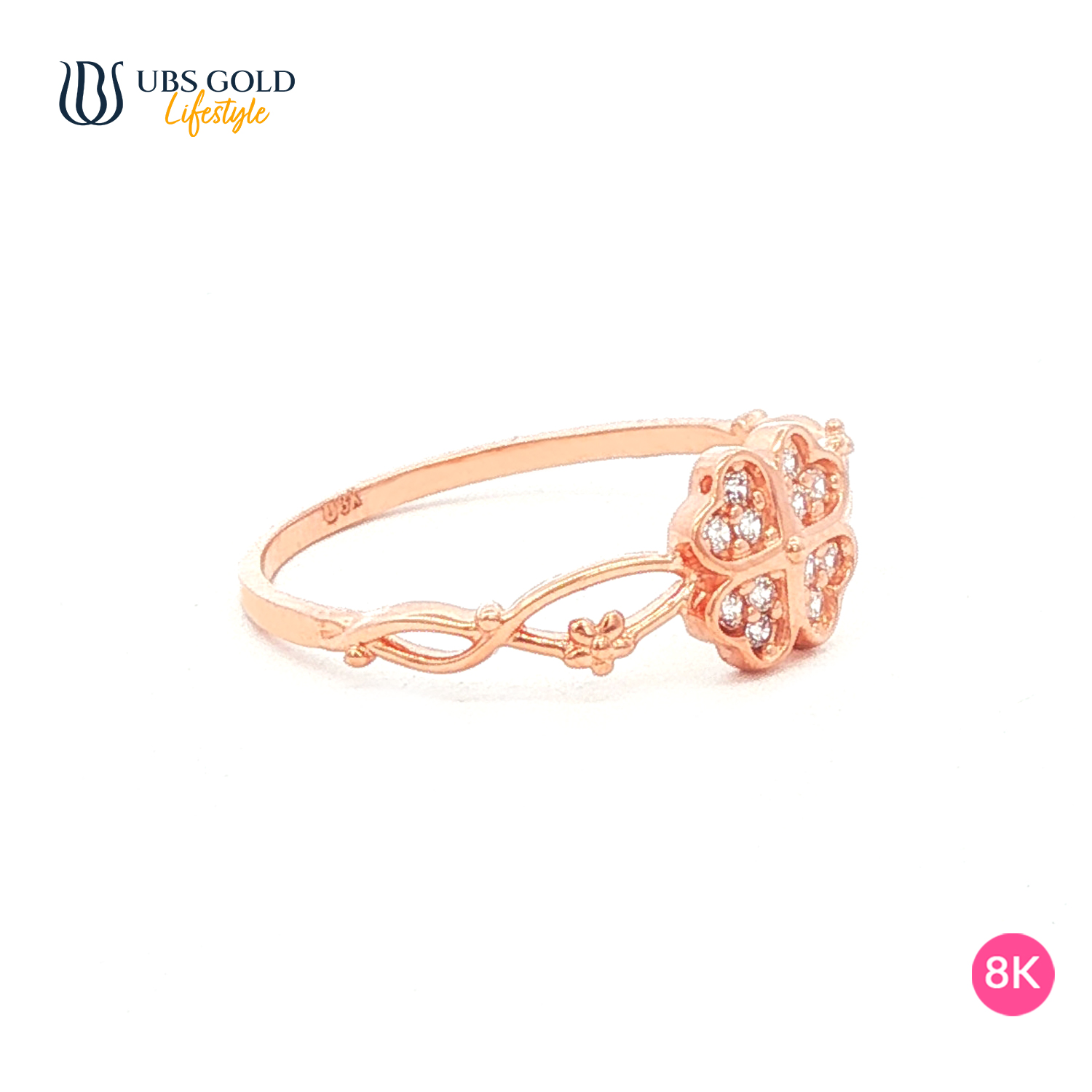 UBS Gold Cincin Emas - Cc17565K - 8K