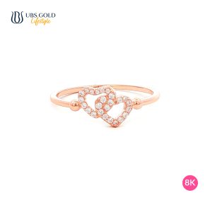 UBS Gold Cincin Millie Molly - Cc17569K - 8K