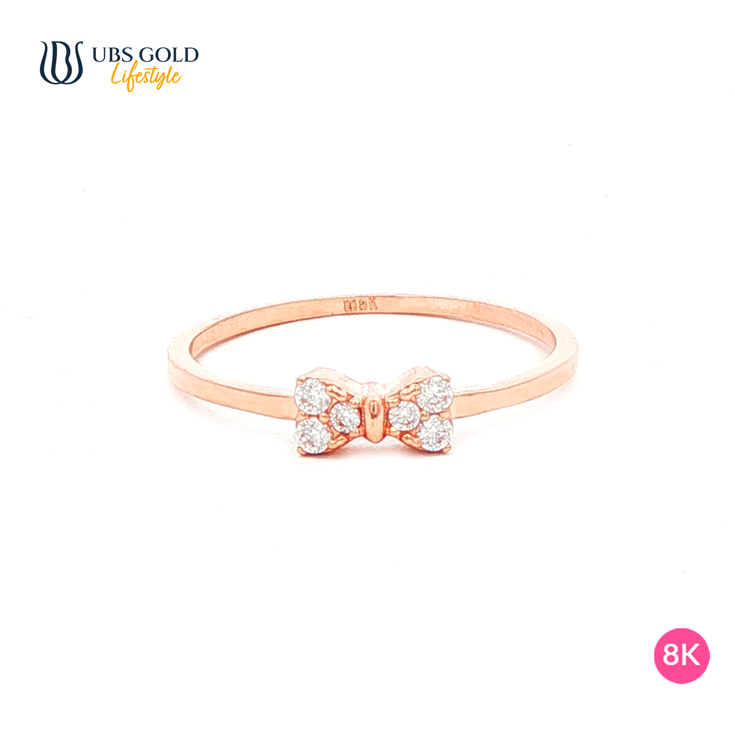 UBS Gold Cincin Emas Brigita - CC17571K - 8K