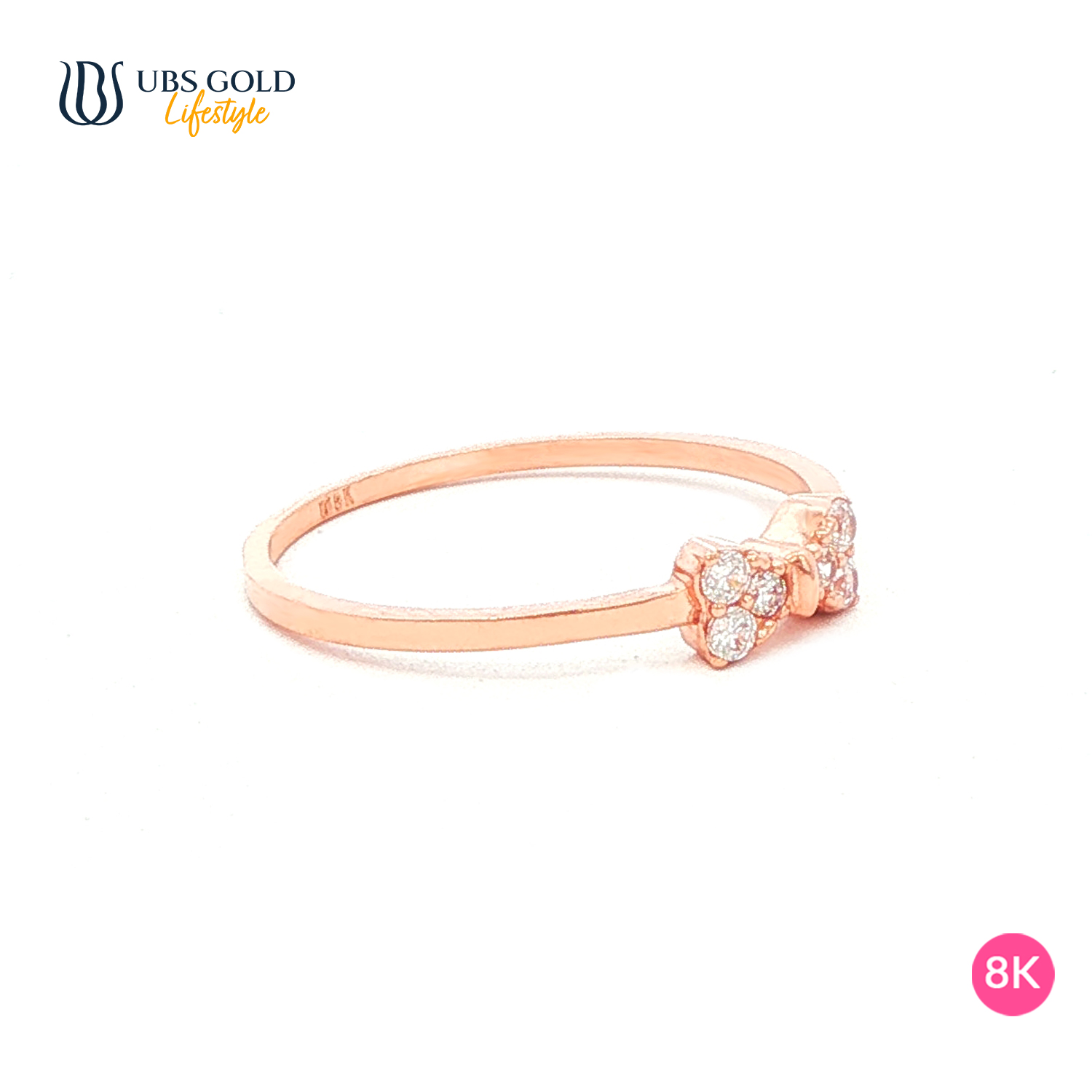 UBS Gold Cincin Emas Brigita - CC17571K - 8K