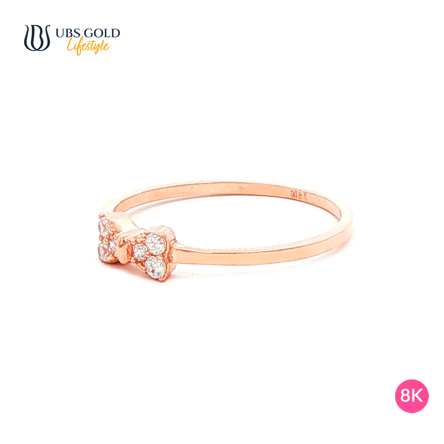 UBS Gold Cincin Emas Brigita - CC17571K - 8K