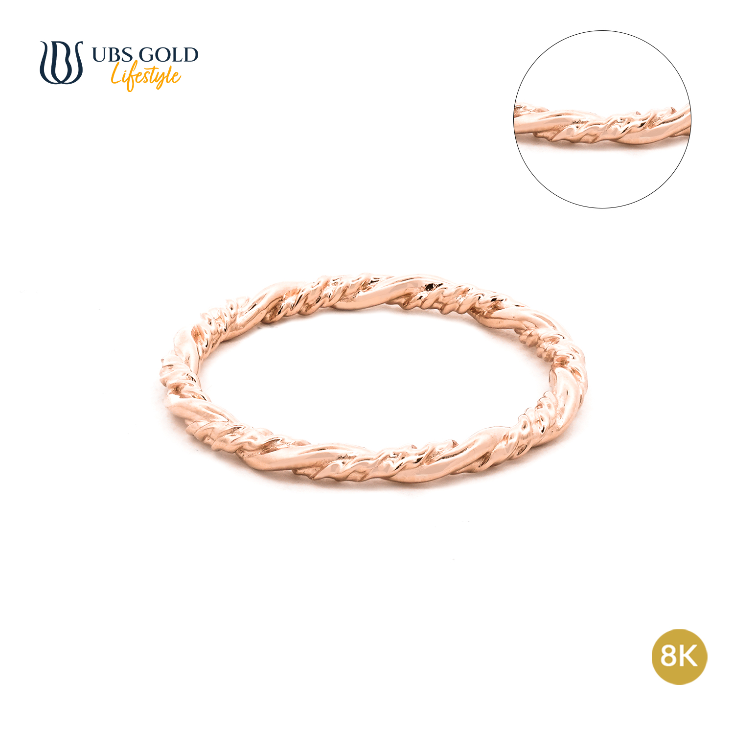 UBS Gold Cincin Emas - Cc70786K - 8K