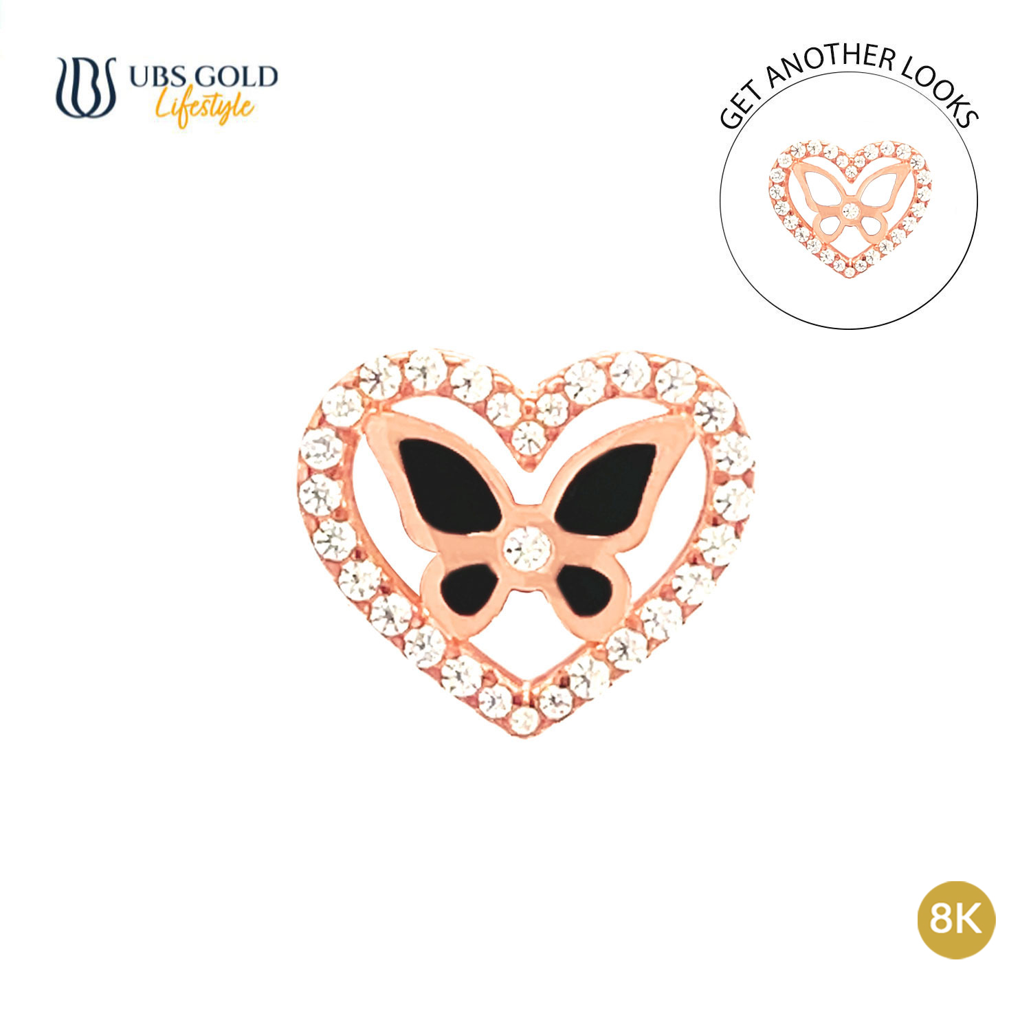 UBS Gold Liontin Emas Charmee - Cdm0219K - 8K