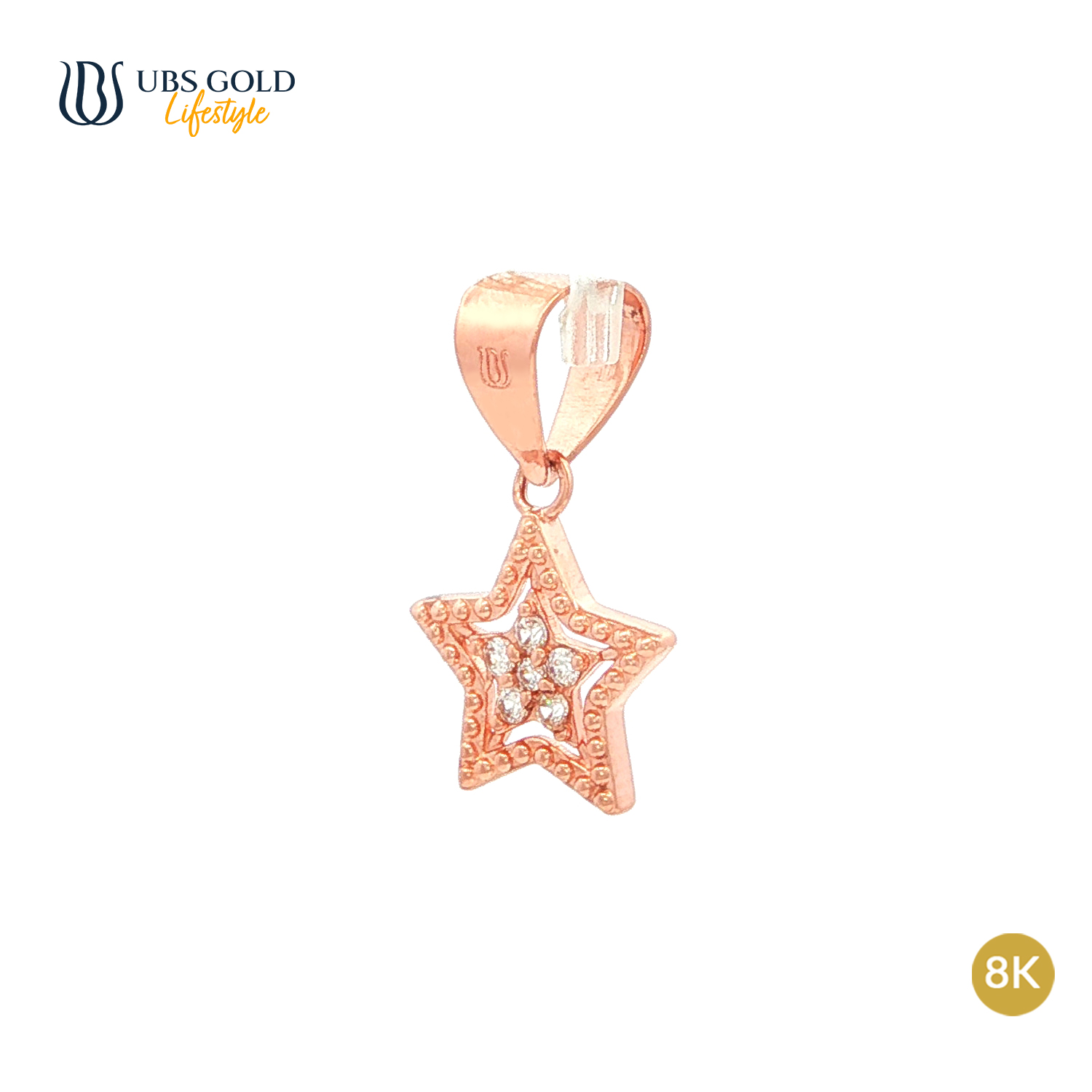 UBS Gold Liontin Emas Millie Molly - Clb3627K - 8K