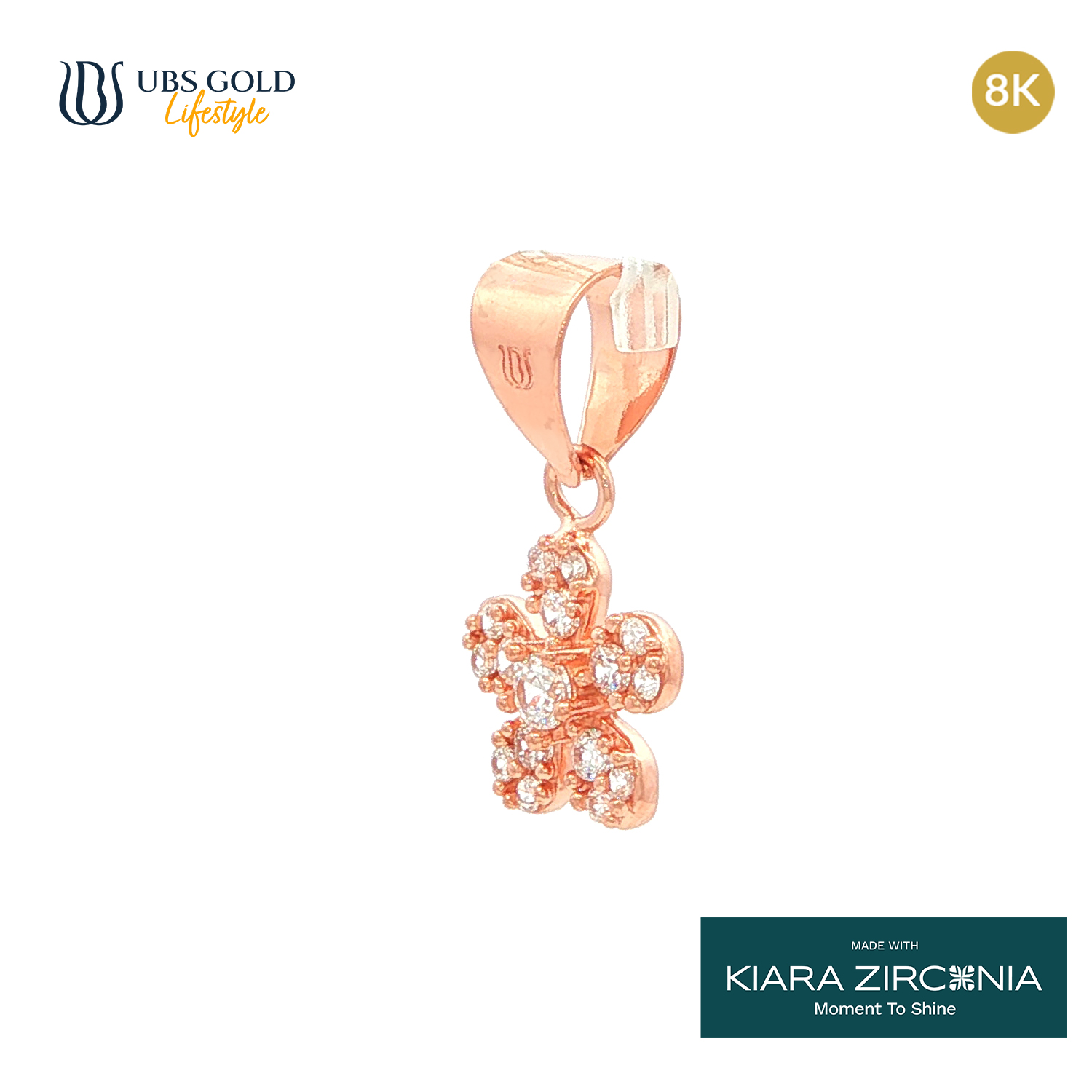 UBS Gold Liontin Emas Millie Molly - Clb3632K - 8K