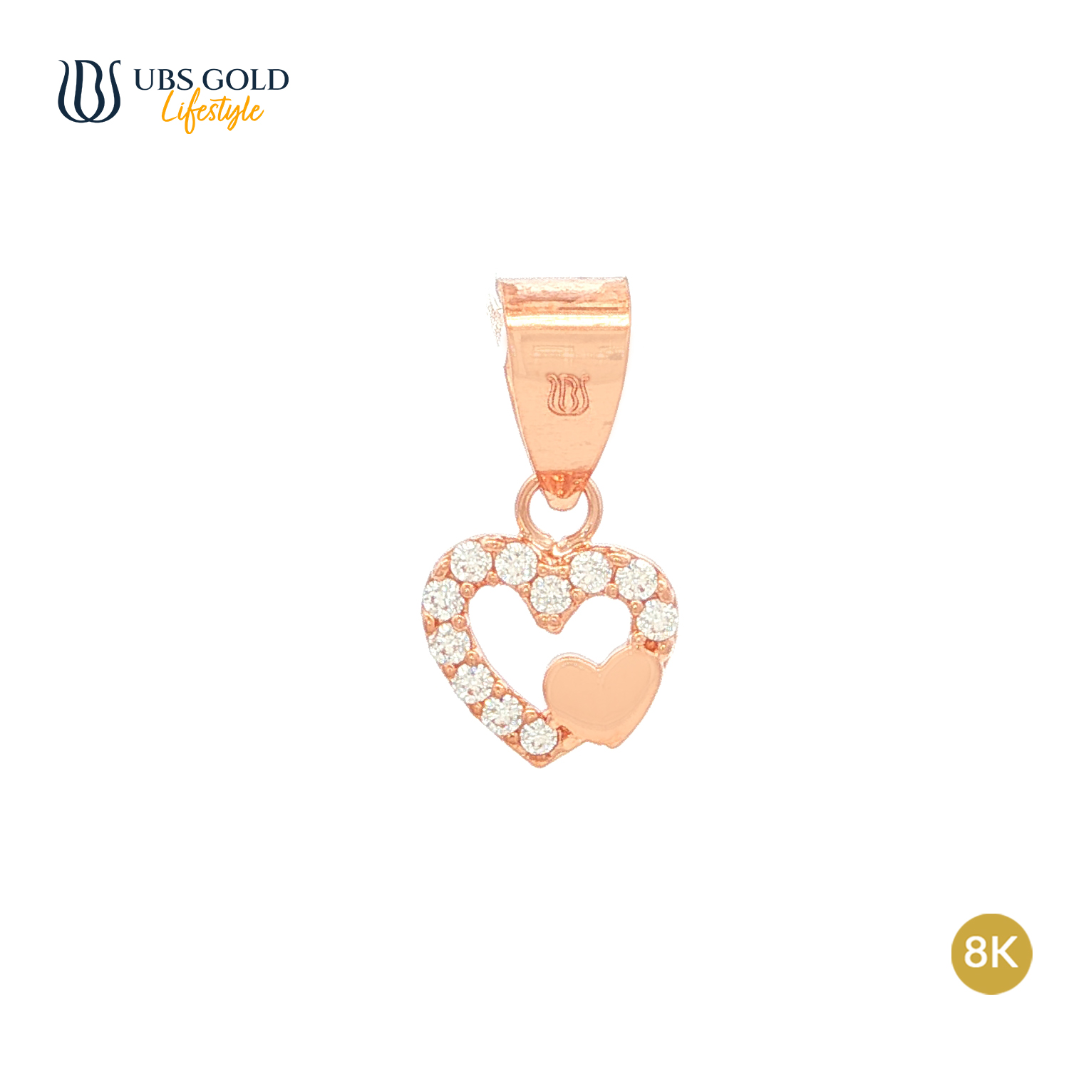 UBS Gold Liontin Emas Millie Molly - Clb3635K - 8K