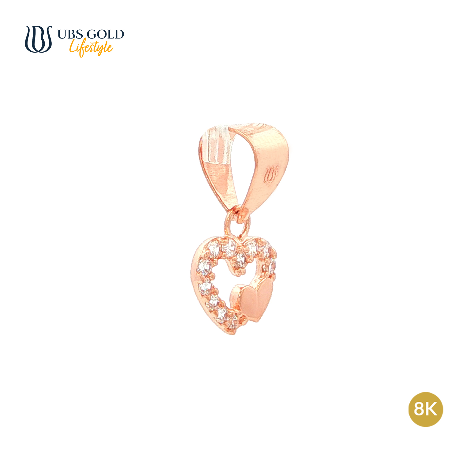 UBS Gold Liontin Emas Millie Molly - Clb3635K - 8K