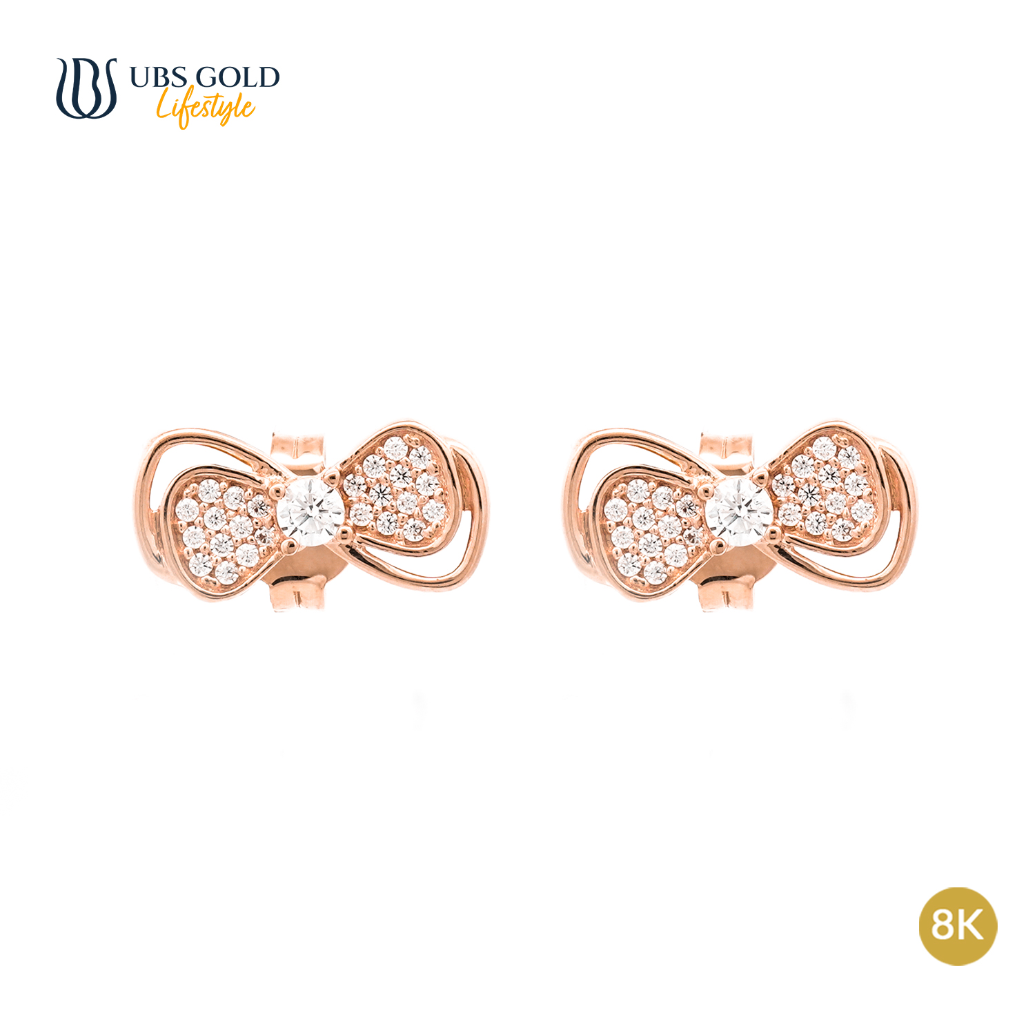 UBS Gold Anting Emas Brigita - Cwb1018K - 8K