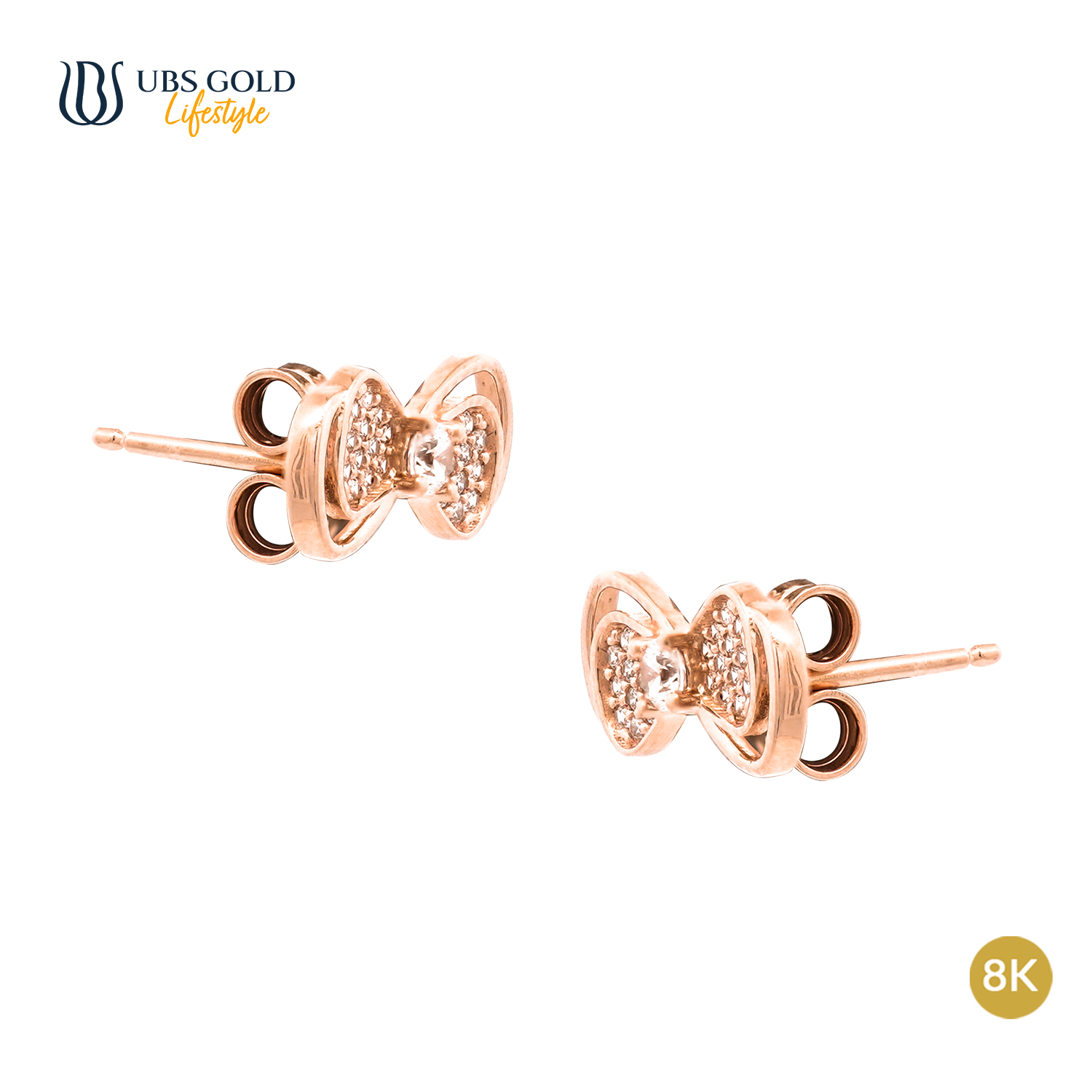 UBS Gold Anting Emas Brigita - Cwb1018K - 8K