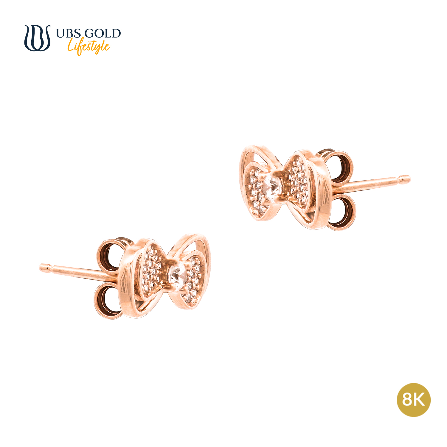 UBS Gold Anting Emas Brigita - Cwb1018K - 8K