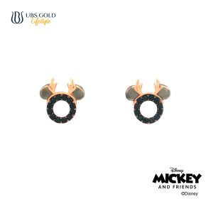 UBS Gold Anting Emas Disney Mickey Mouse Christmas - Cwy0078 - 17K