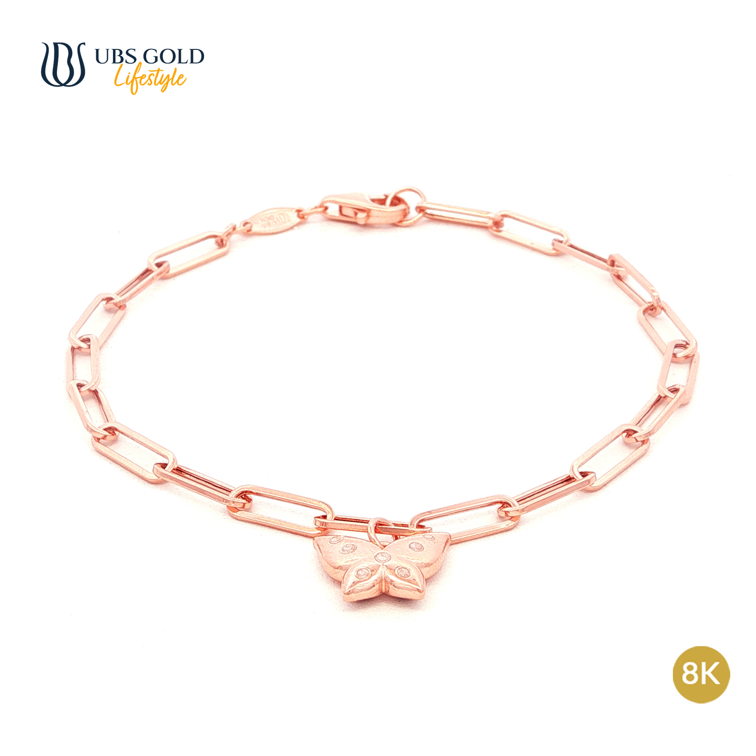 UBS Gold Gelang Emas Paperlina - Hdg0438K - 8K