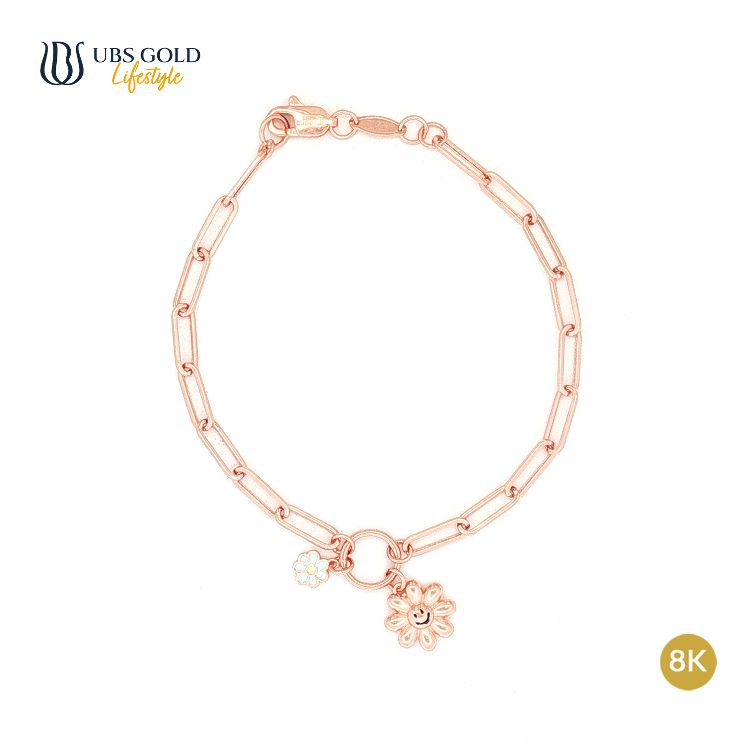 UBS Gold Gelang Emas Paperlina - Hdg0462K - 8K