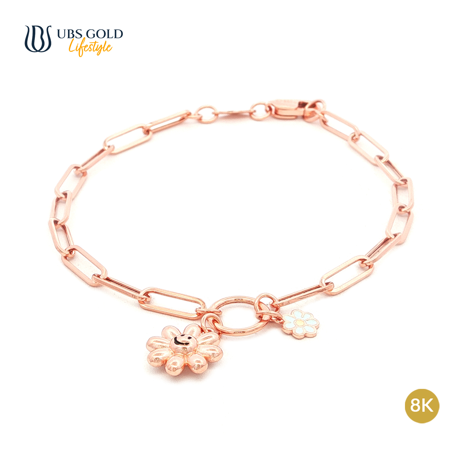 UBS Gold Gelang Emas Paperlina - Hdg0462K - 8K