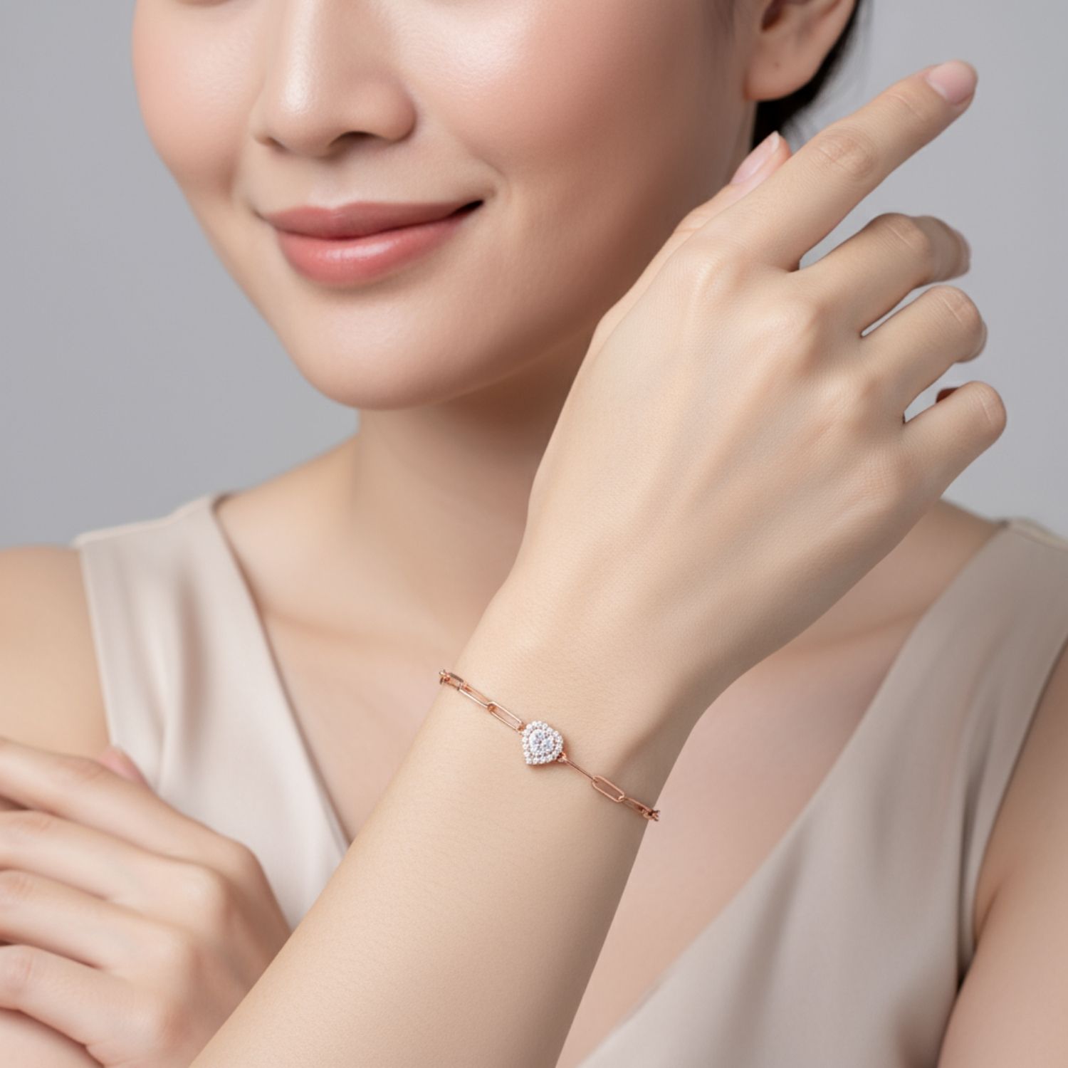 UBS Gold Gelang Emas Paperlina - Hgv7074K - 8K