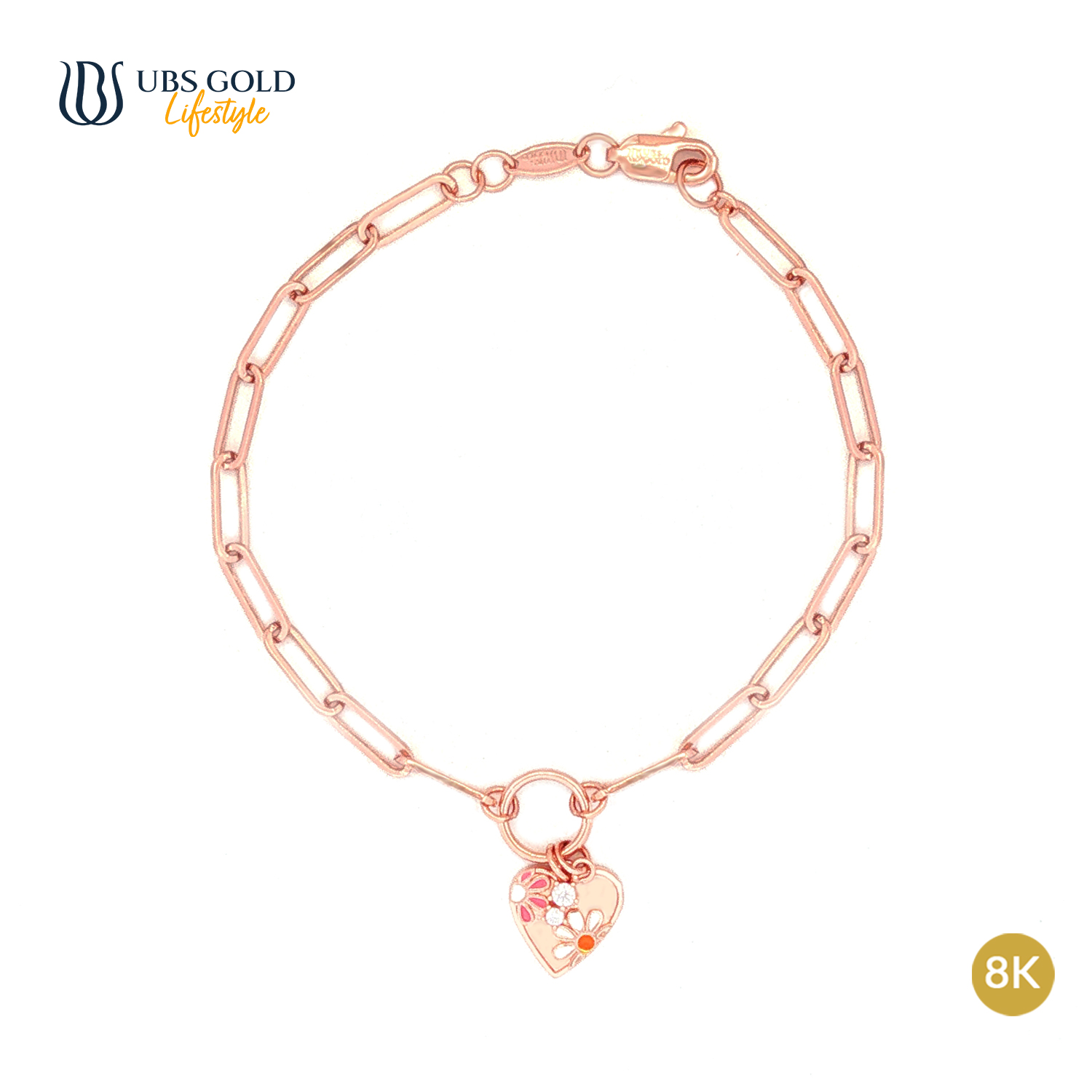 UBS Gold Gelang Emas Paperlina - Hgv7079K - 8K