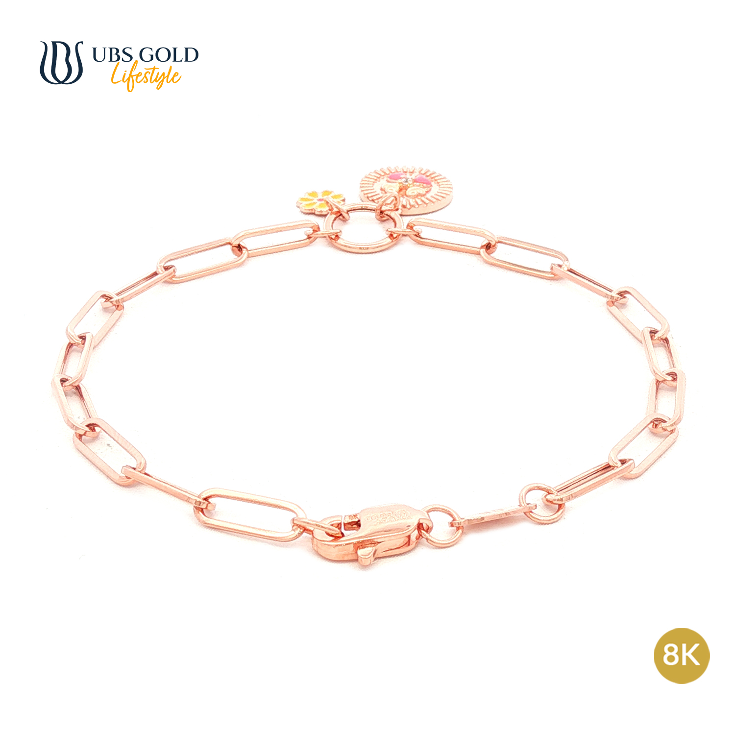 UBS Gold Gelang Emas Paperlina - Hgv7088K - 8K