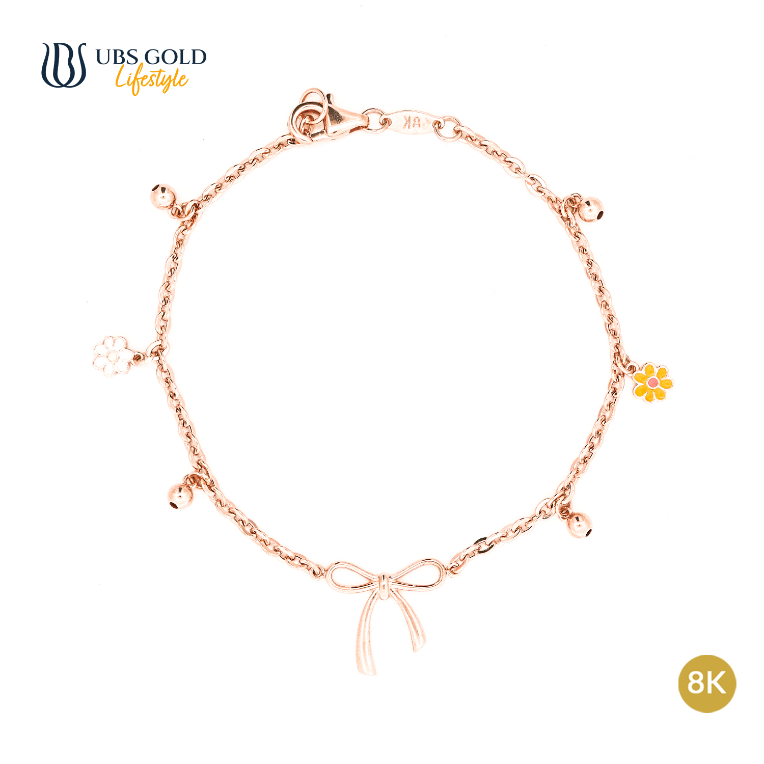 UBS Gold Gelang Emas Brigita - Hsg0489K - 8K