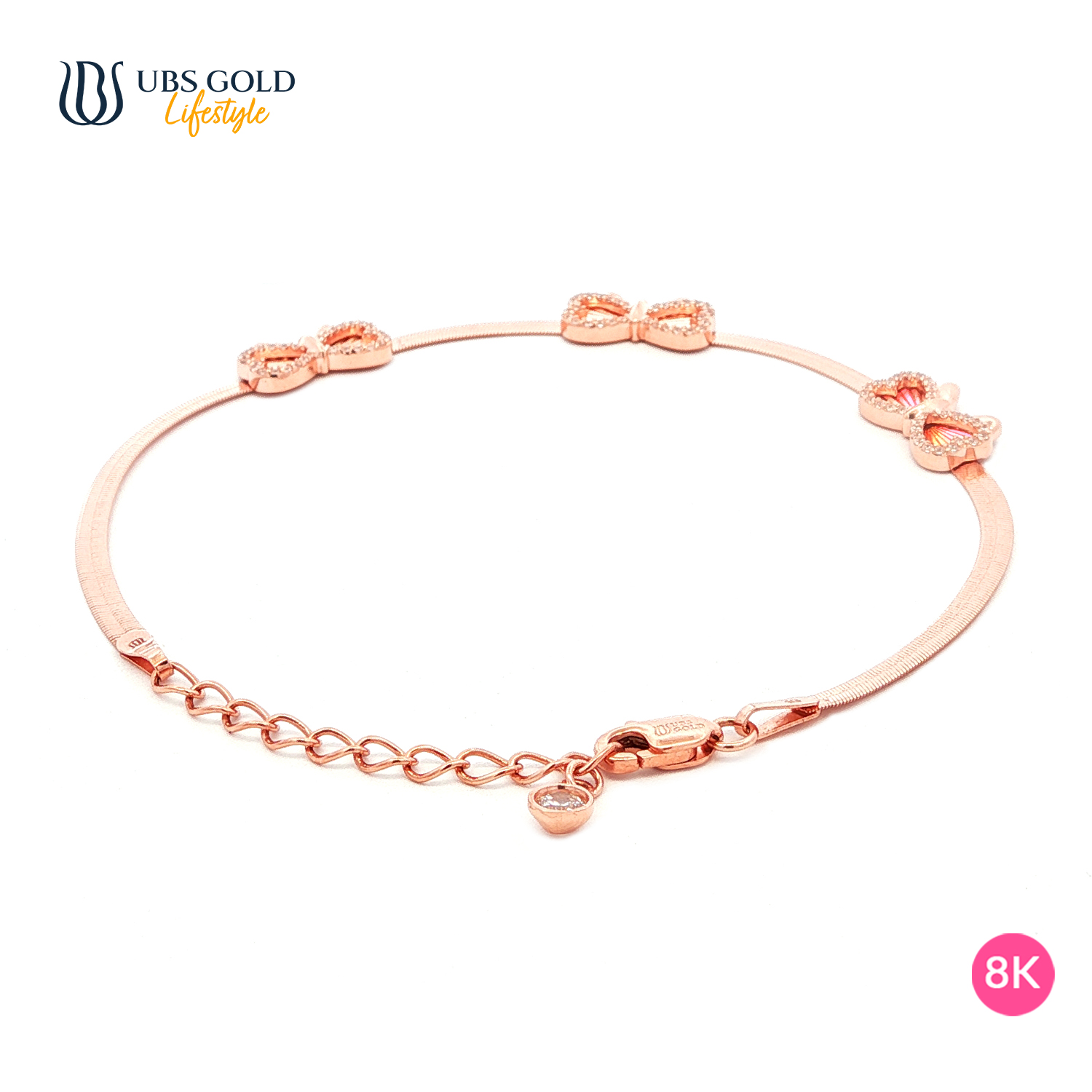 UBS Gold Gelang Emas Brigita Rainbow - K6g0068K - 8K