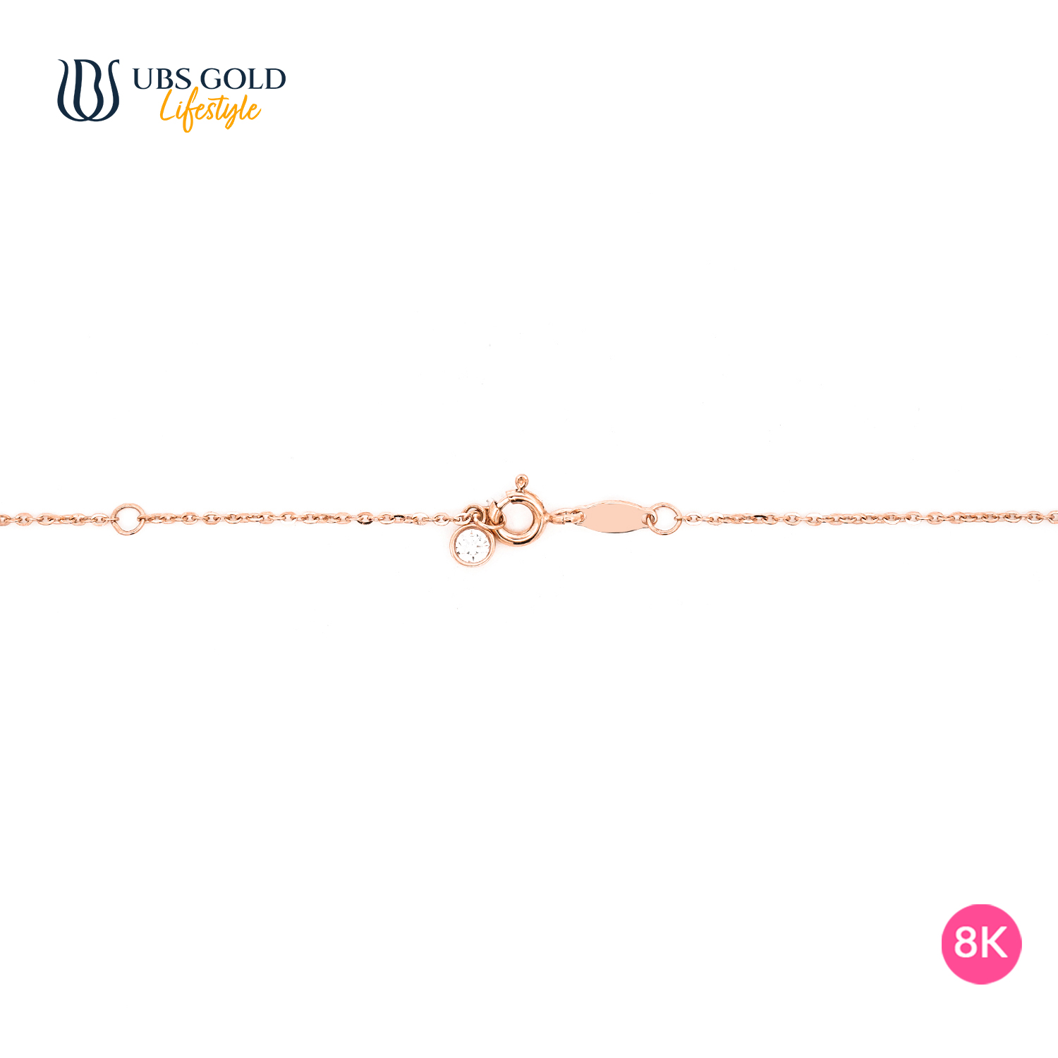 UBS Gold Kalung Brigita Rainbow - K6k0169K - 8K