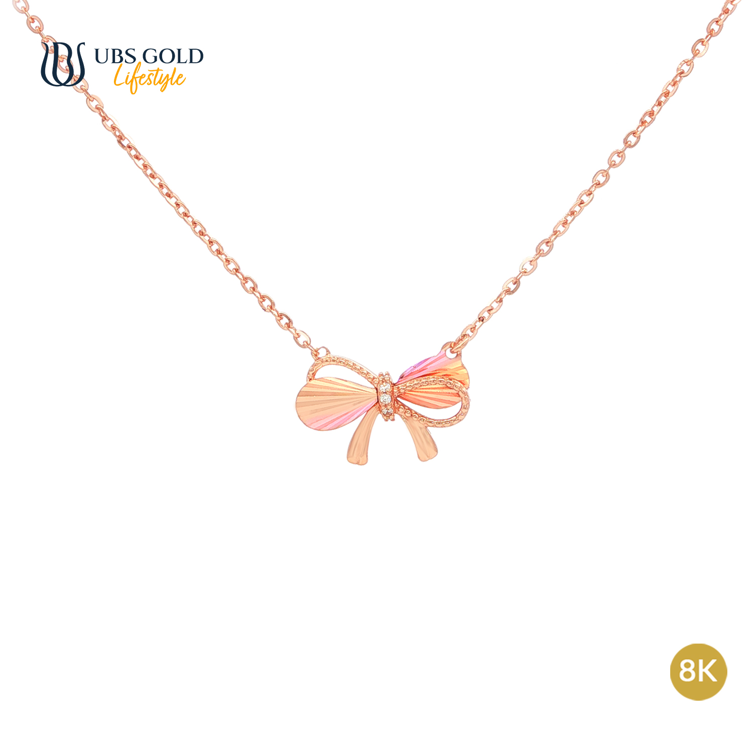 UBS Gold Kalung Brigita Rainbow - K6k0203K - 8K