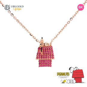 UBS Gold Kalung Emas Peanuts Snoopy - K9k0003K - 8K