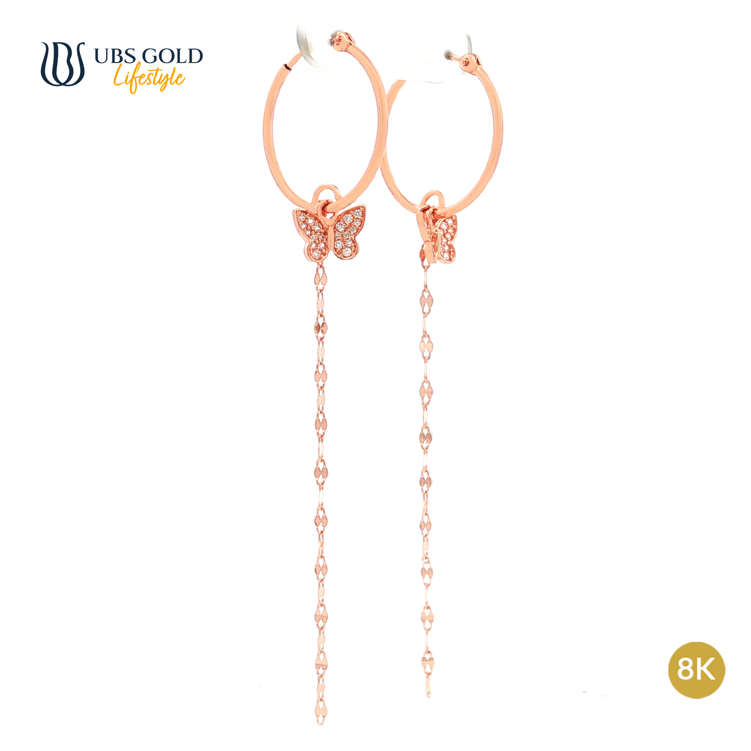 UBS Gold Anting Emas - Kav1897K - 8K