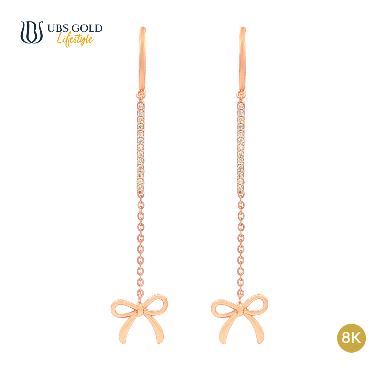 UBS Gold Anting Emas Brigita - Kav1902K - 8K