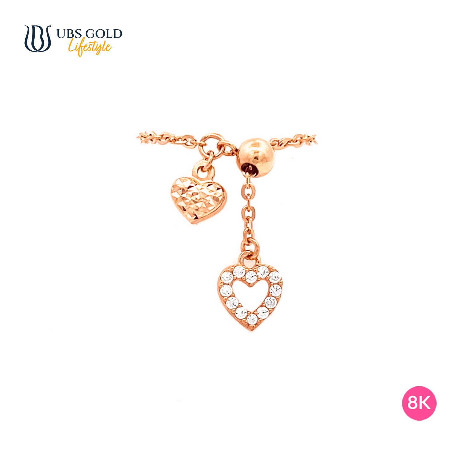 UBS Gold Cincin Emas Serut - Kcv0125K - 8K