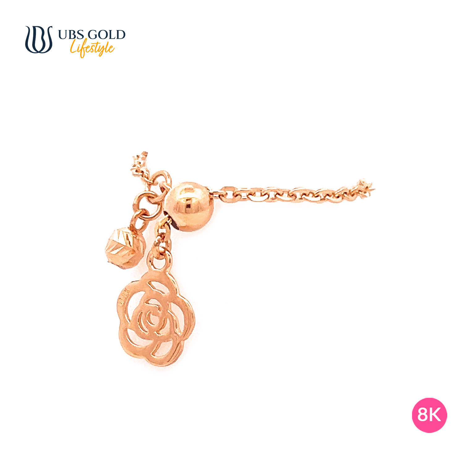 UBS Gold Cincin Emas Millie Molly - Kcv0127K - 8K