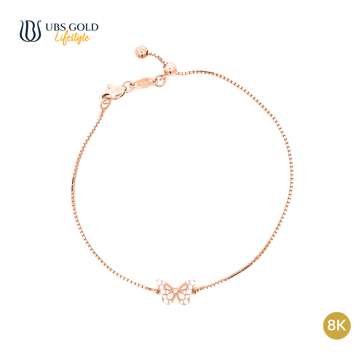 UBS Gold Gelang Emas Millie Molly - Kgv7191KB - 8K