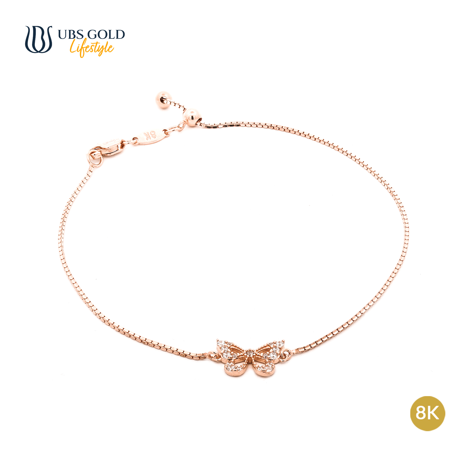 UBS Gold Gelang Emas Millie Molly - Kgv7191KB - 8K