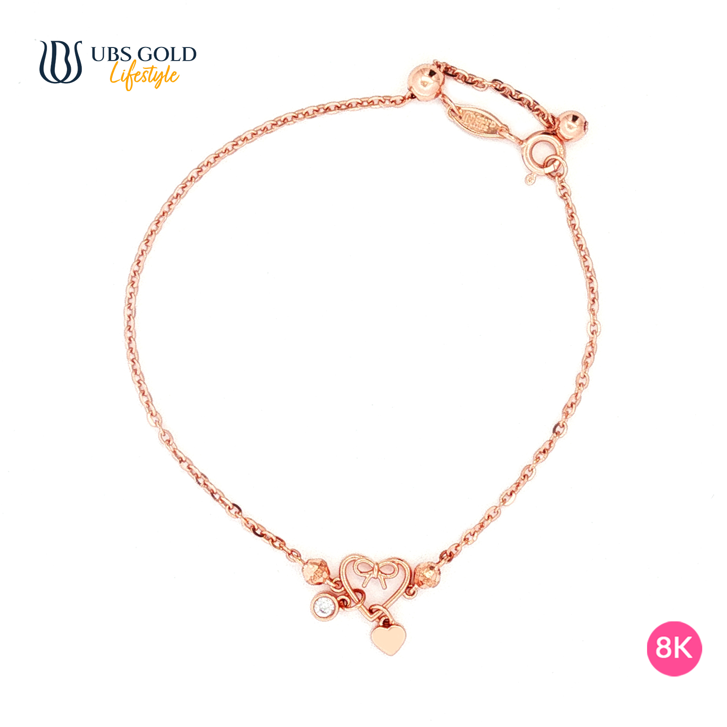 UBS Gold Gelang Emas Millie Molly - Kgv7468K - 8K