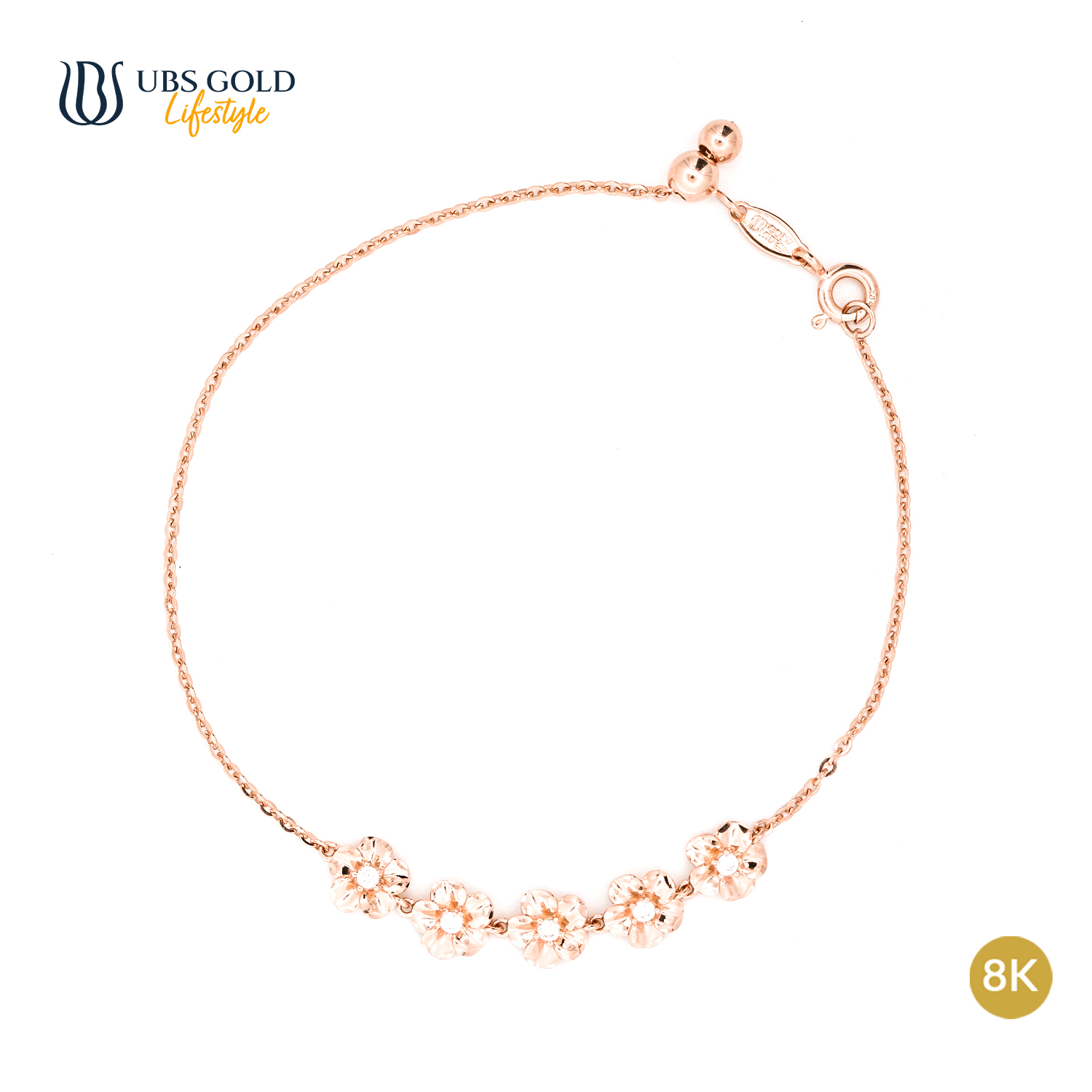 UBS Gold Gelang Emas - Kgv7479K - 8K