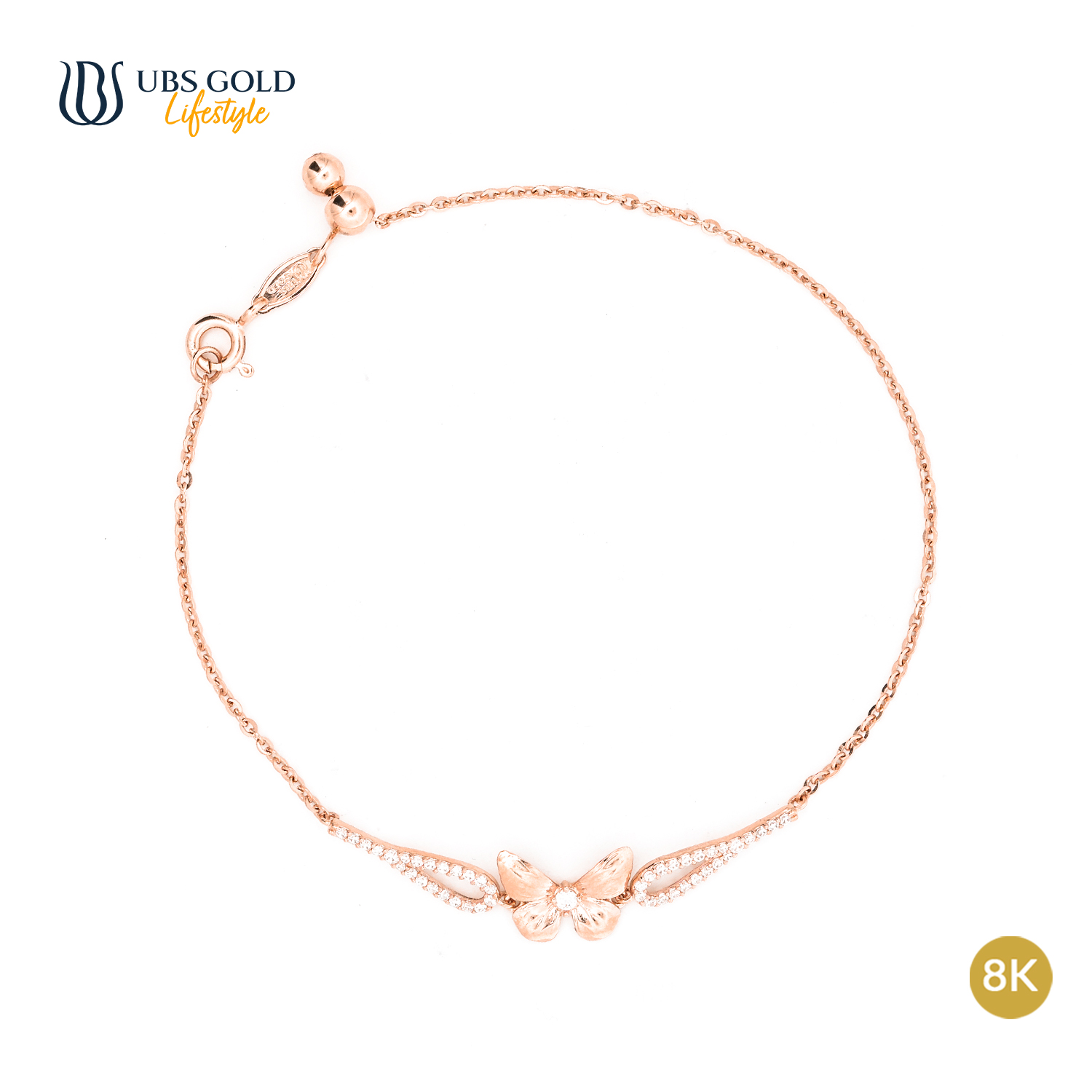 UBS Gold Gelang Emas Millie Molly - Kgv7481K - 8K