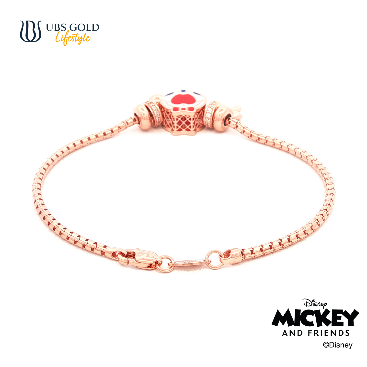 UBS Gold Gelang Emas Disney Princess Snow White Charmee - Kgy0215 - 17K
