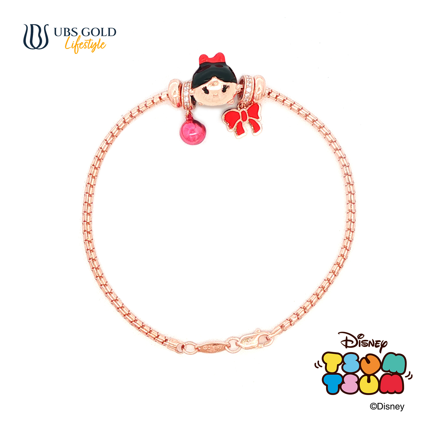 UBS Gold Gelang Emas Disney Tsum-tsum Charmee - Kgy0220 - 17K