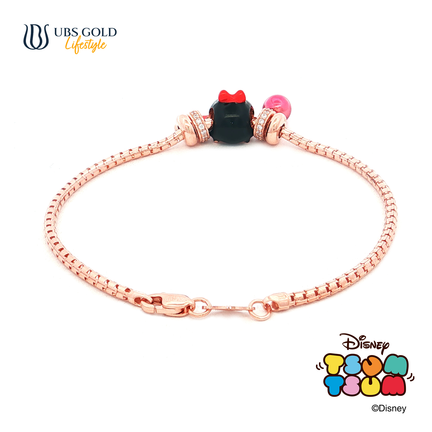 UBS Gold Gelang Emas Disney Tsum-tsum Charmee - Kgy0220 - 17K