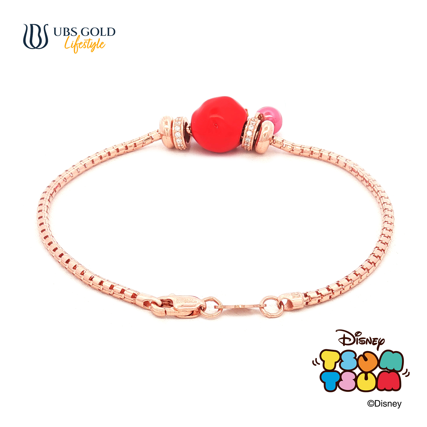 UBS Gold Gelang Emas Disney Tsum-Tsum Charmee - Kgy0222 - 17K