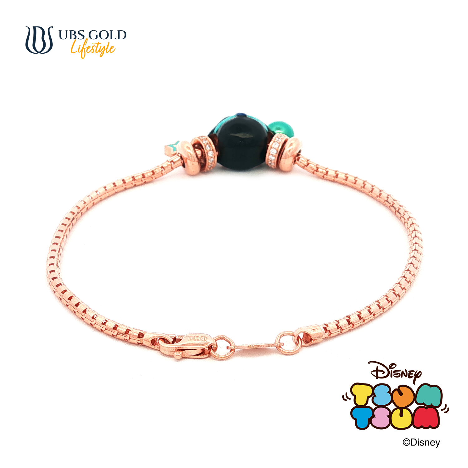 UBS Gold Gelang Emas Disney Tsum-tsum  Charmee - Kgy0223 - 17K