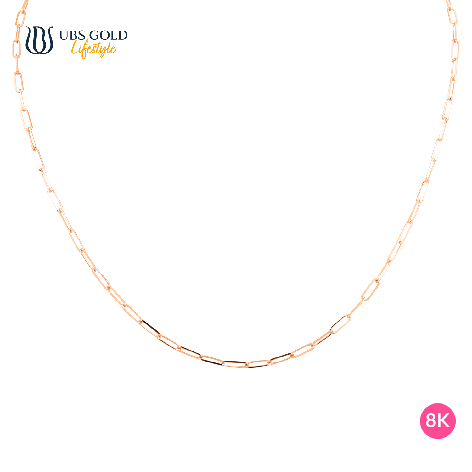 UBS Gold Kalung Emas Paperlina - Kkp6598KA - 8K