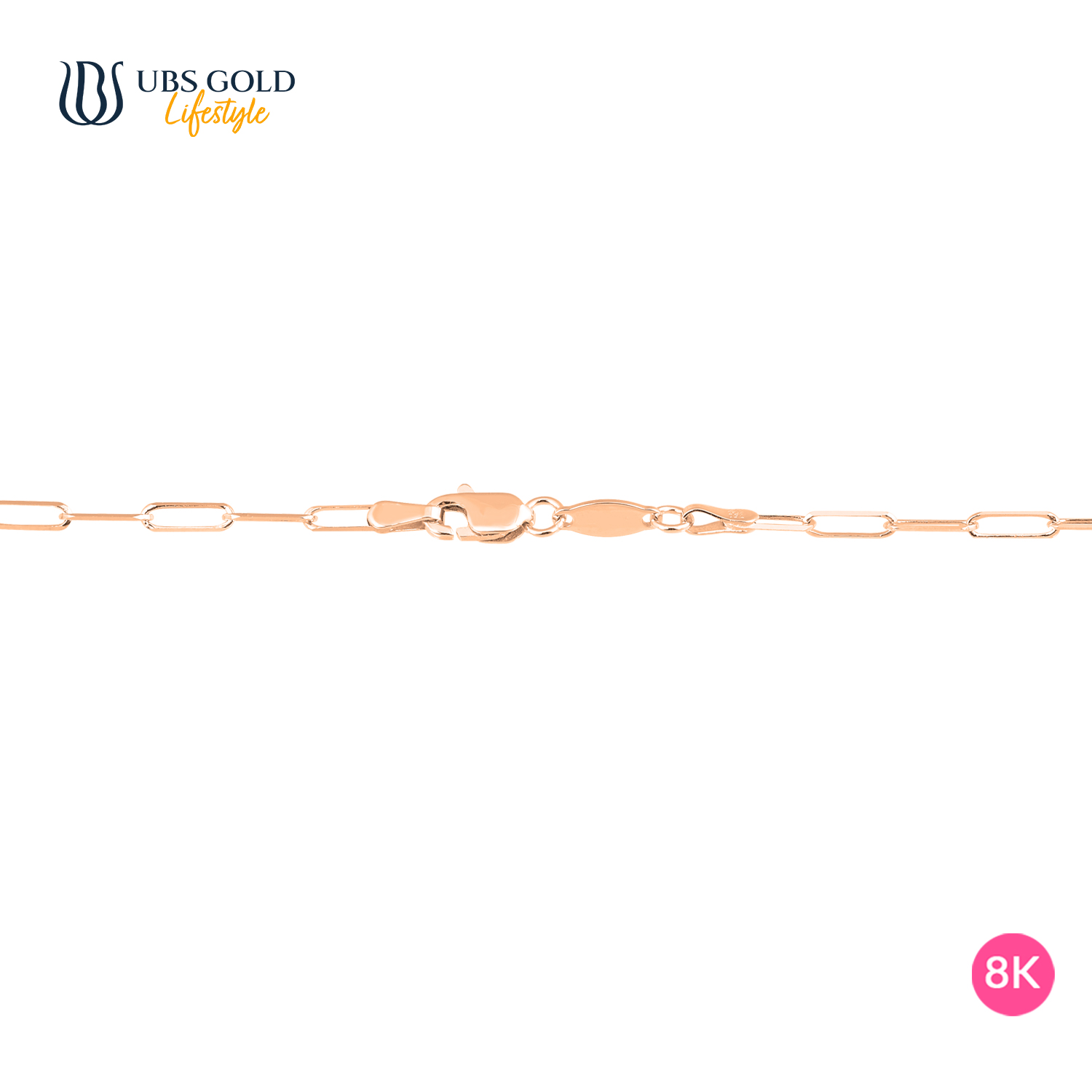 UBS Gold Kalung Emas Paperlina - Kkp6598KA - 8K