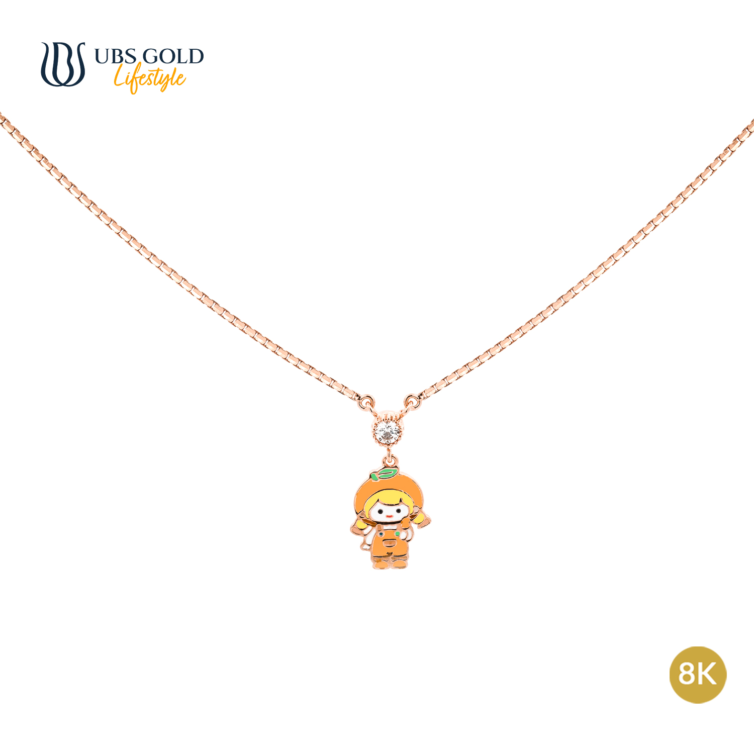 UBS Gold Kalung Emas Anak Alana - Kkv15854K - 8K