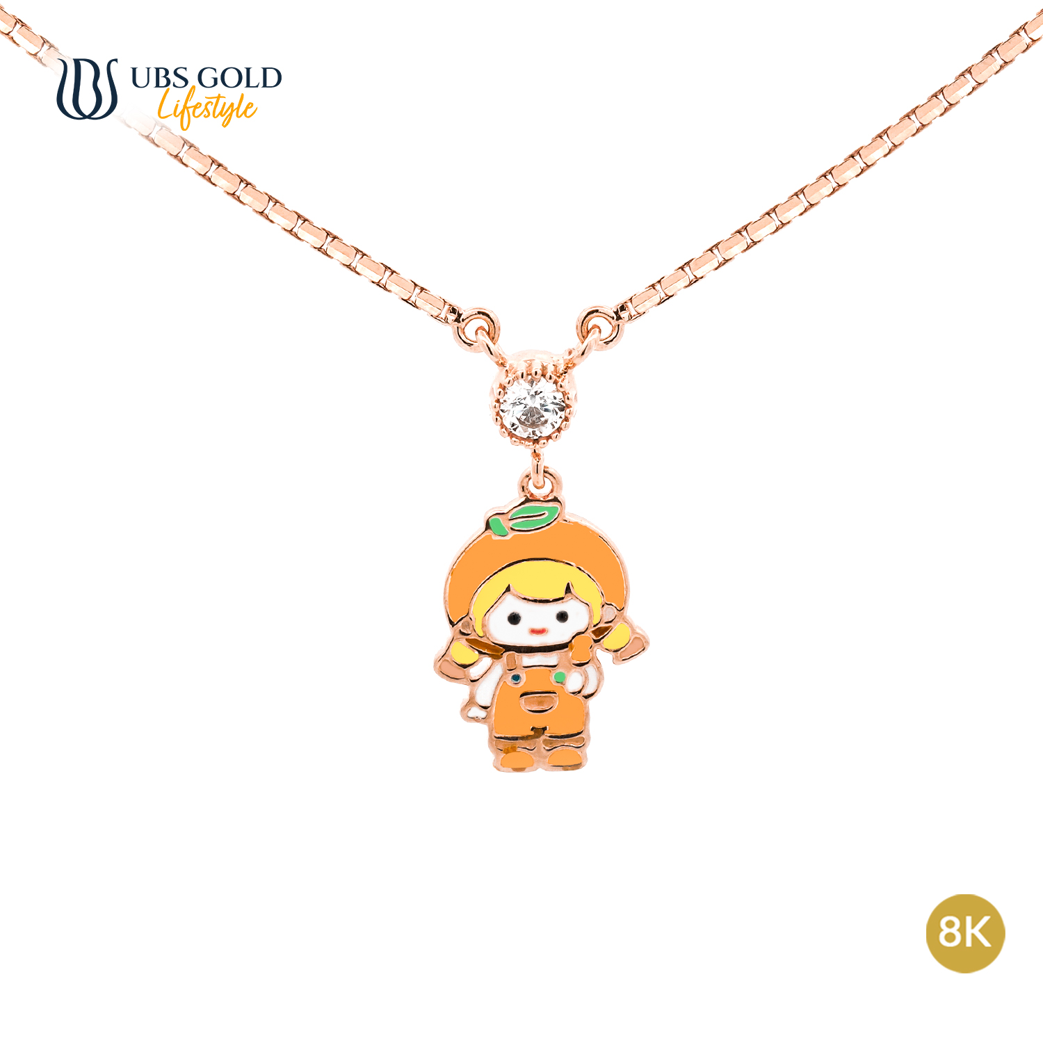 UBS Gold Kalung Emas Anak Alana - Kkv15854K - 8K
