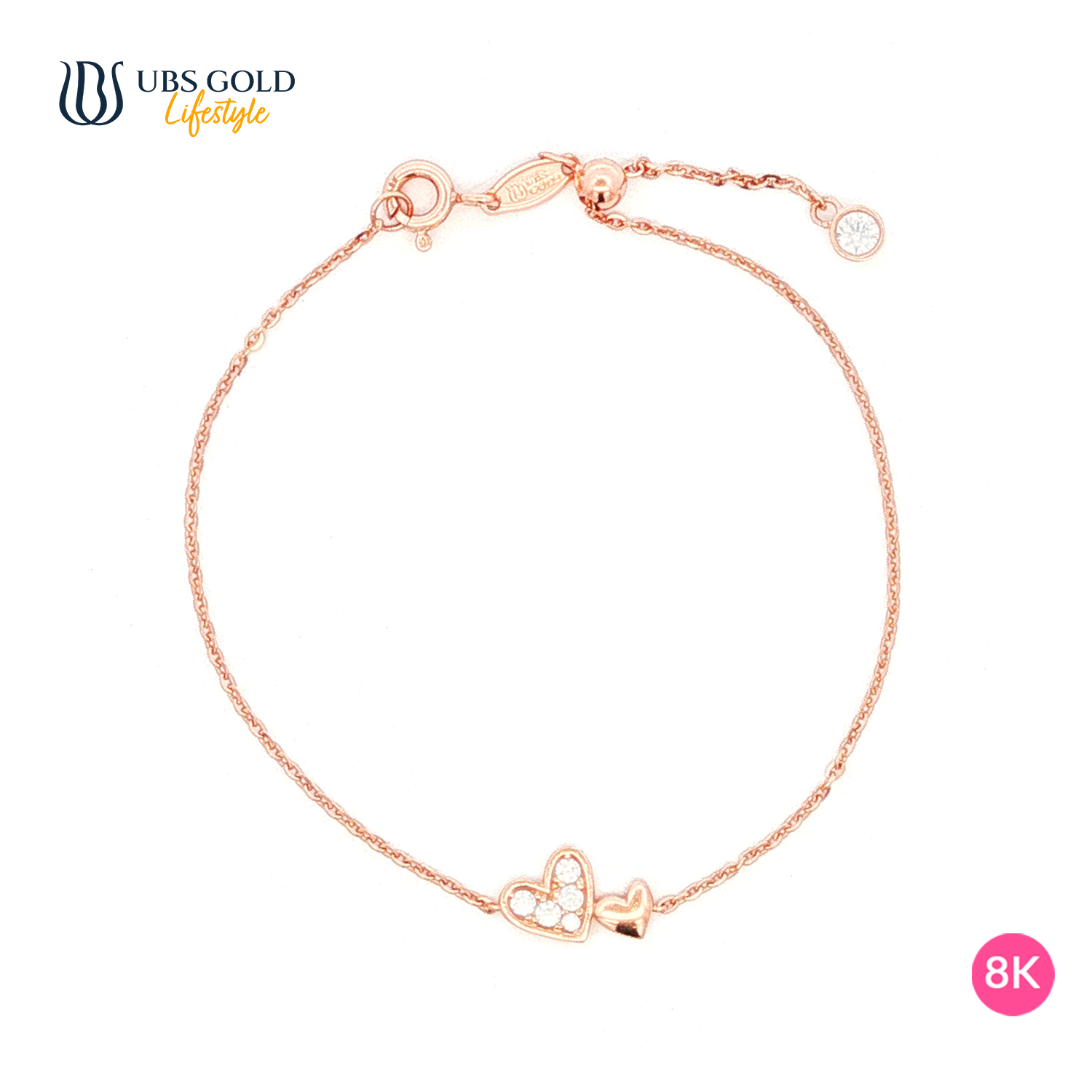 UBS Gold Gelang Emas Millie Molly - Ksg1146K - 8K