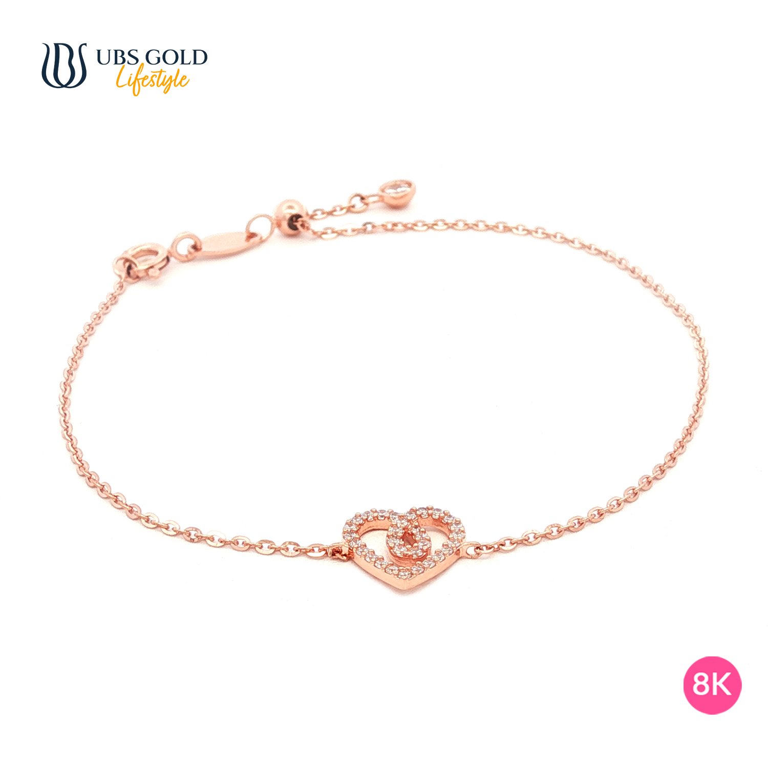 UBS Gold Gelang Emas Millie Molly - Ksg1271K - 8K